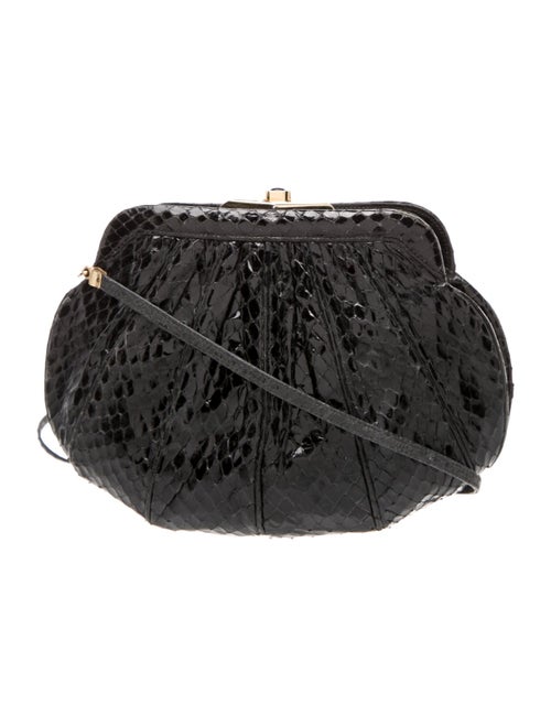 Judith Leiber Snakeskin Crossbody Bag