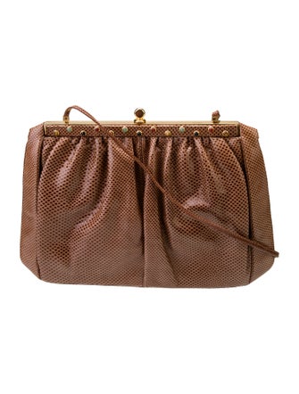 Judith Leiber Leather Evening Bag