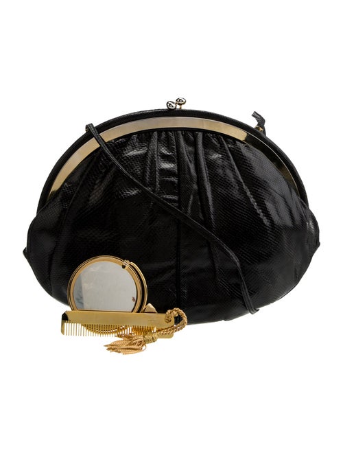 Judith Leiber Leather Evening Bag