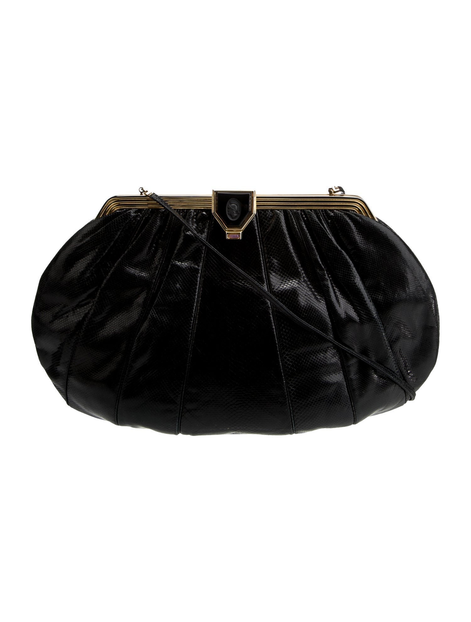 Judith Leiber Patent Leather Evening Bag