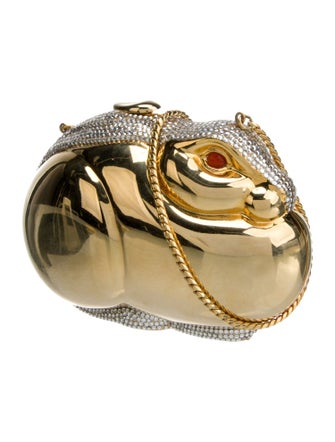 Judith Leiber Metal Minaudière