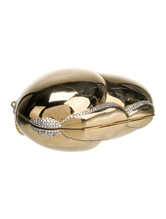 Judith Leiber Metal Minaudière