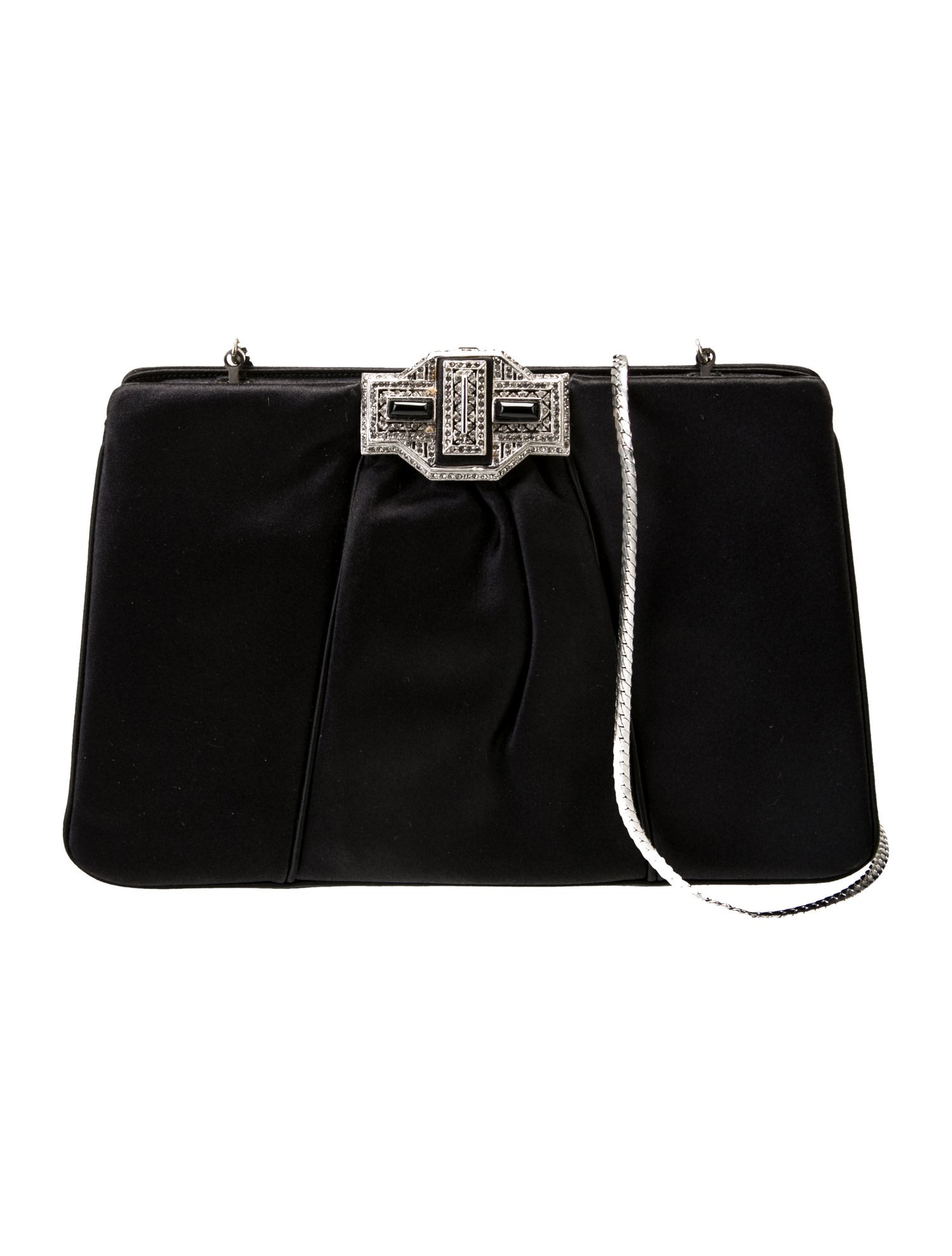 Judith Leiber Satin Evening Bag