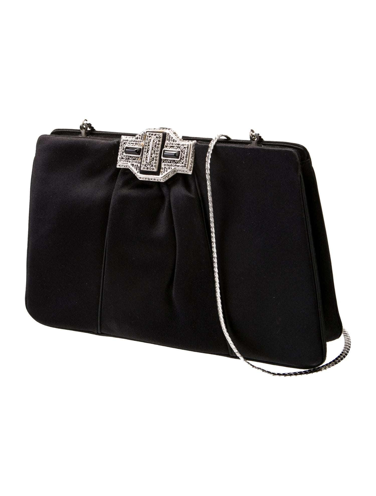 Judith Leiber Satin Evening Bag