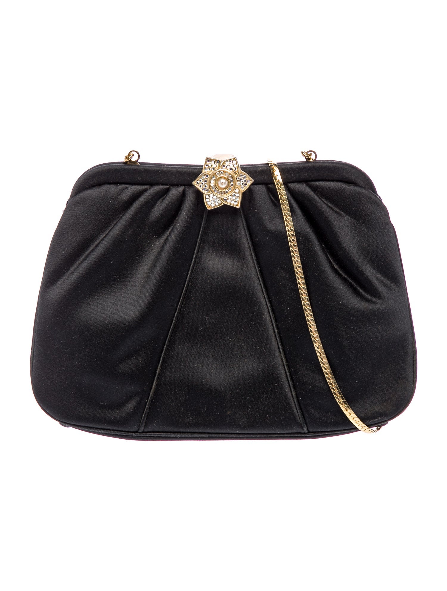 Judith Leiber Satin Evening Bag