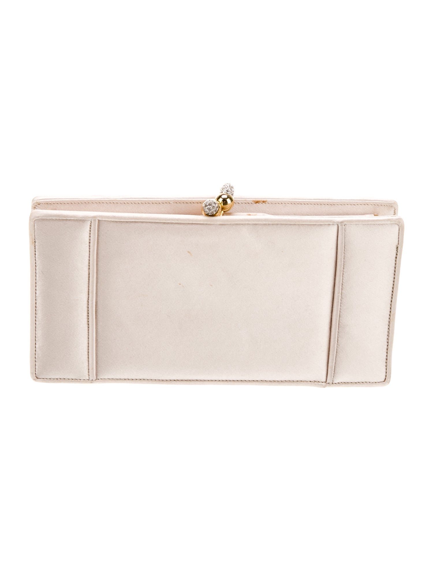 Judith Leiber Satin Minaudière