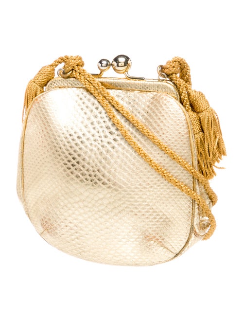 Judith Leiber Leather Evening Bag