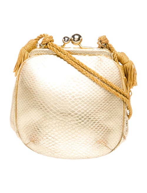 Judith Leiber Leather Evening Bag