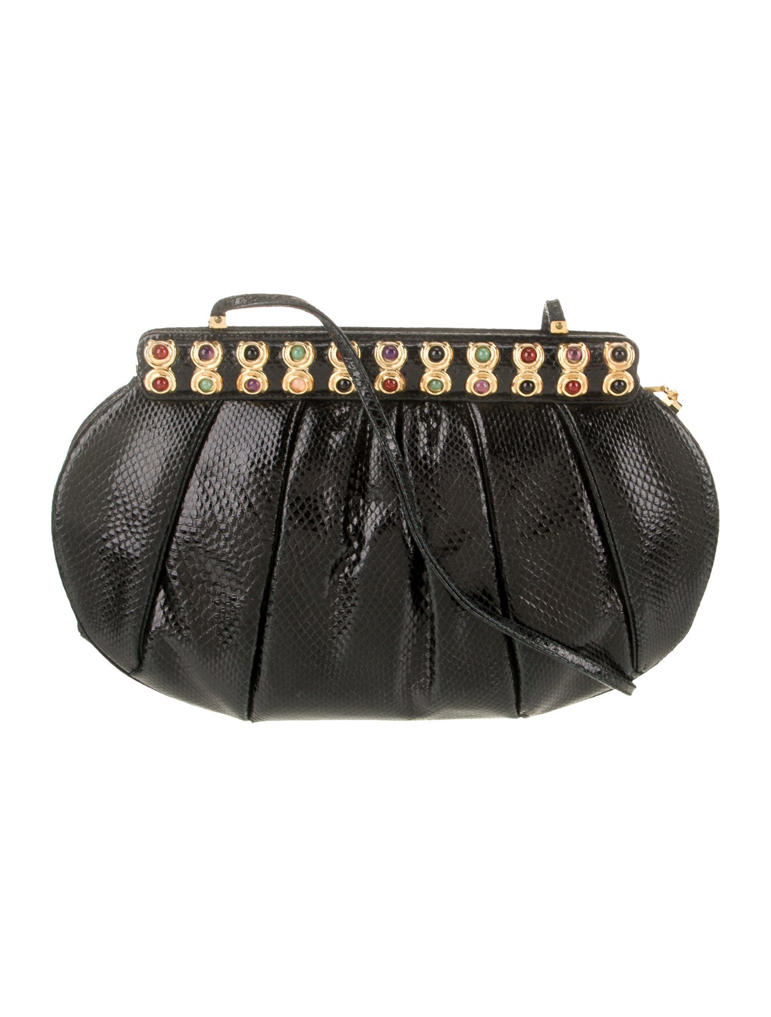 Judith Leiber Leather Evening Bag