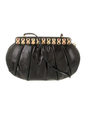 Judith Leiber Leather Evening Bag