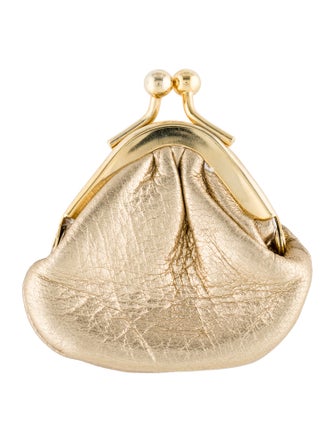 Judith Leiber Leather Printed Wallet