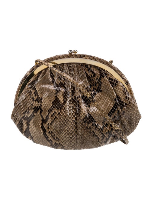 Judith Leiber Snakeskin Evening Bag