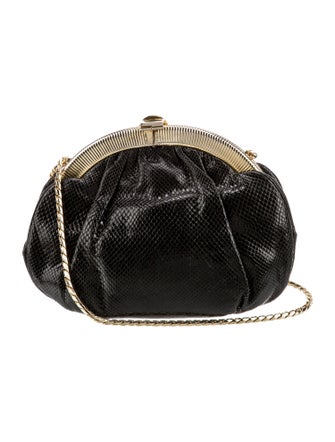 Judith Leiber Leather Minaudière