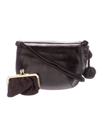 Judith Leiber Leather Crossbody Bag