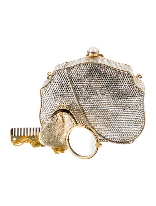 Judith Leiber Metal Minaudière