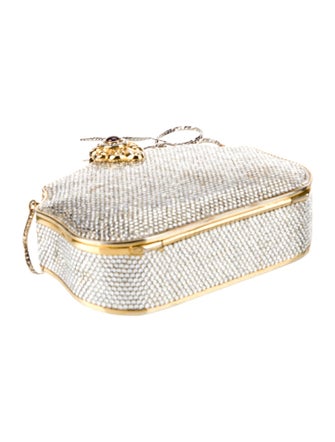 Judith Leiber Metal Minaudière