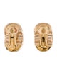 Judith Leiber Enamel Clip-On Earrings