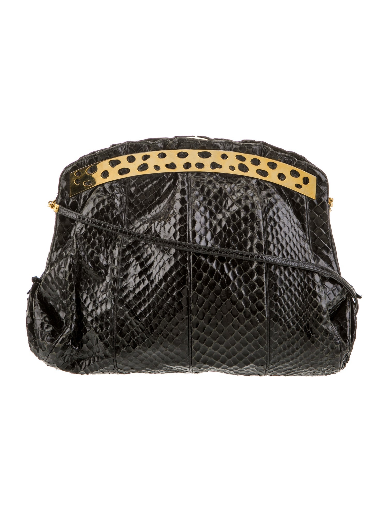 Judith Leiber Python Evening Bag