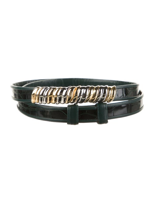 Judith Leiber Skinny Leather Belt Kit