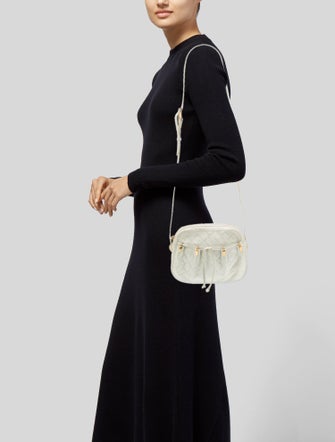 Judith Leiber Leather Crossbody Bag