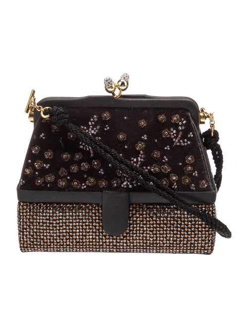 Judith Leiber Satin Evening Bag