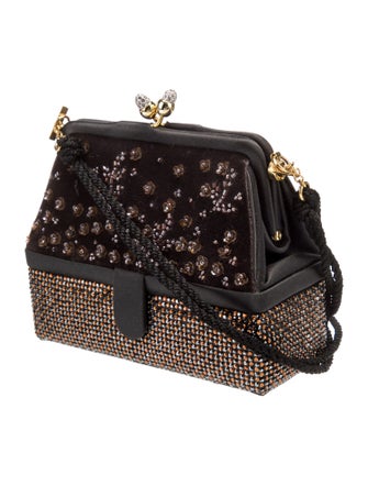 Judith Leiber Satin Evening Bag