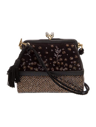 Judith Leiber Satin Evening Bag