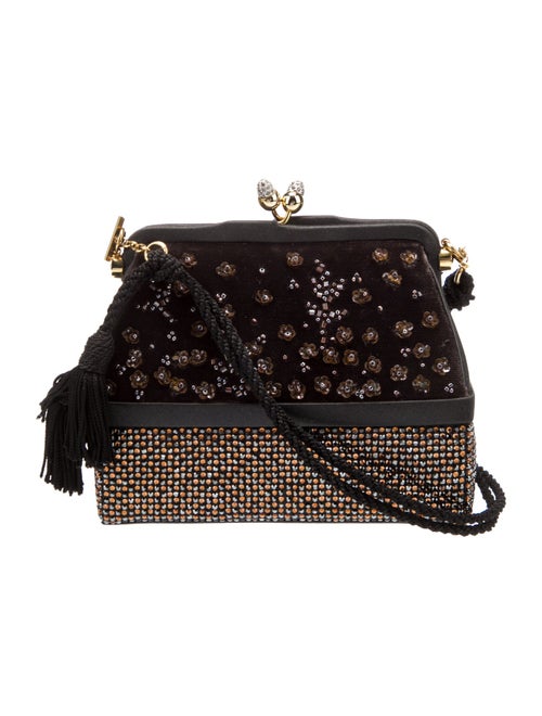 Judith Leiber Satin Evening Bag