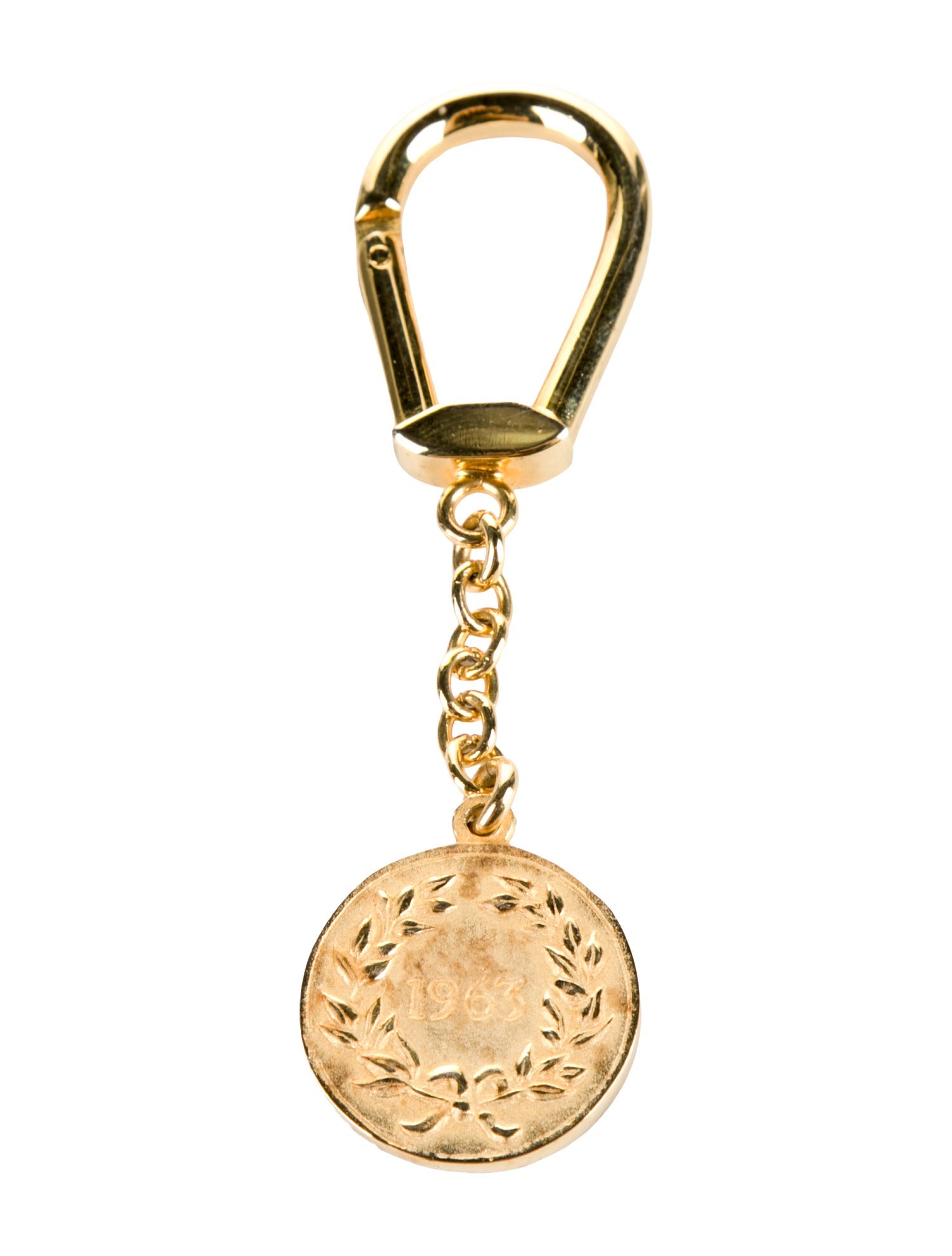 Judith Leiber Gold-Tone Keychain