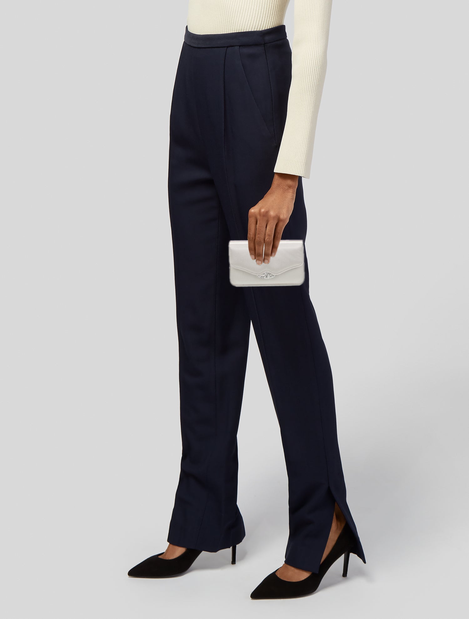 Judith Leiber Satin Clutch