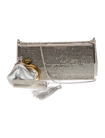 Judith Leiber Metal Minaudière