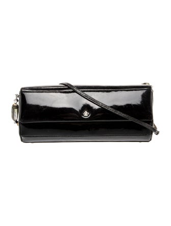 Judith Leiber Patent Leather Shoulder Bag
