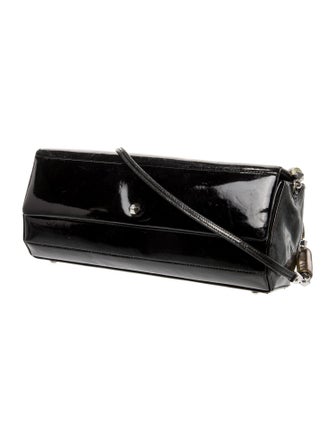 Judith Leiber Patent Leather Shoulder Bag