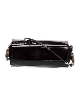 Judith Leiber Patent Leather Shoulder Bag