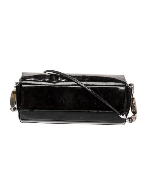 Judith Leiber Patent Leather Shoulder Bag