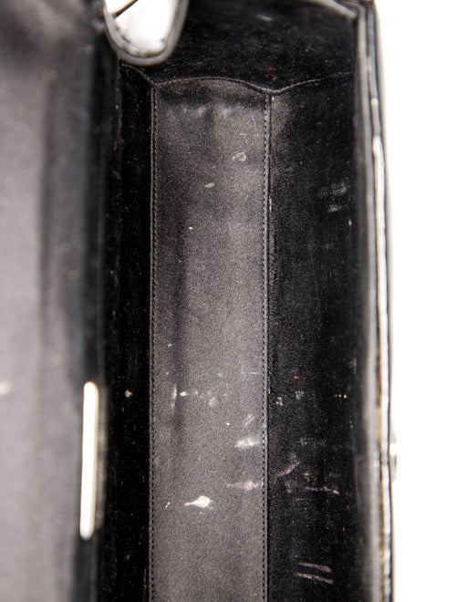 Judith Leiber Patent Leather Shoulder Bag