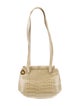 Judith Leiber Crocodile Shoulder Bag