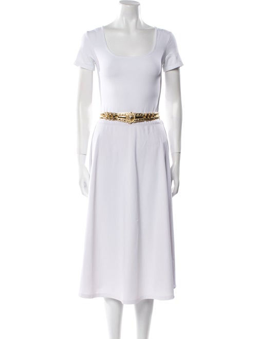 Judith Leiber Skinny Metal Waist Belt