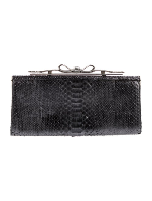 Judith Leiber Python Minaudière