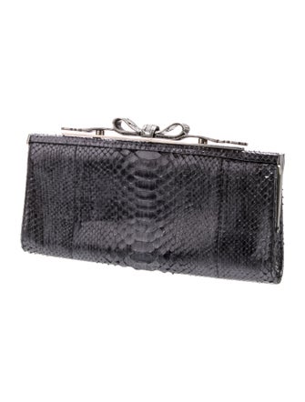 Judith Leiber Python Minaudière