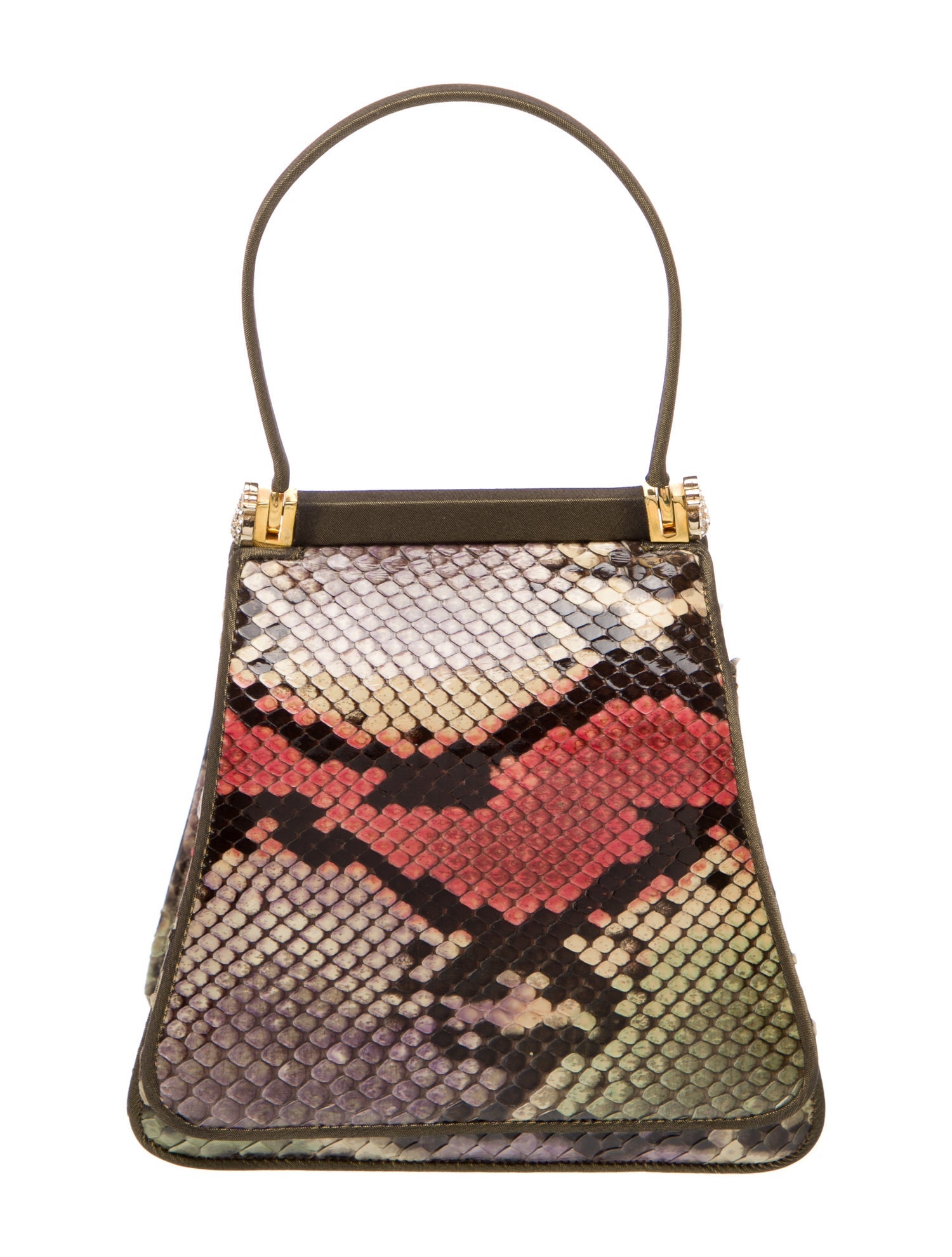 Judith Leiber Snakeskin Evening Bag