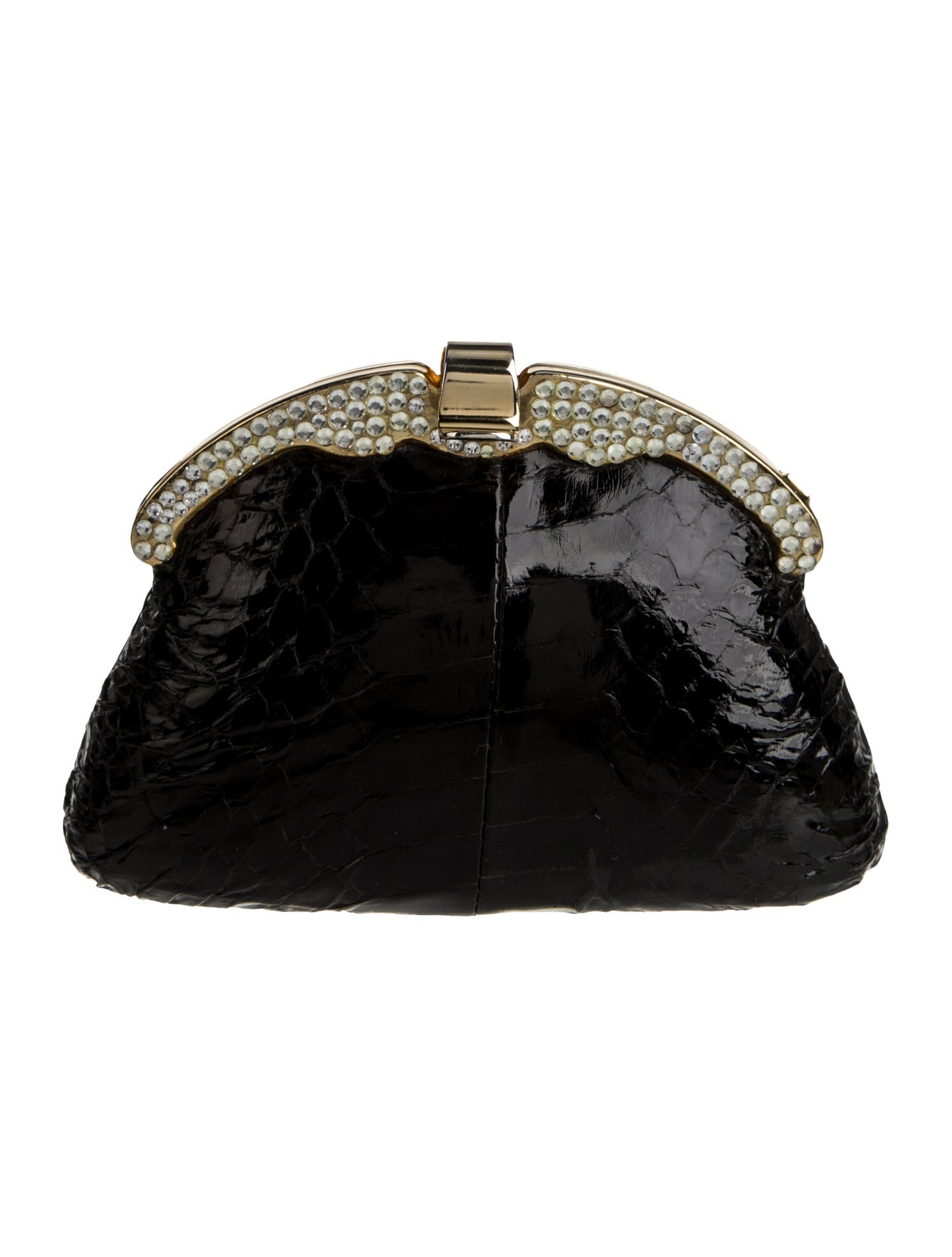 Judith Leiber Leather Minaudière