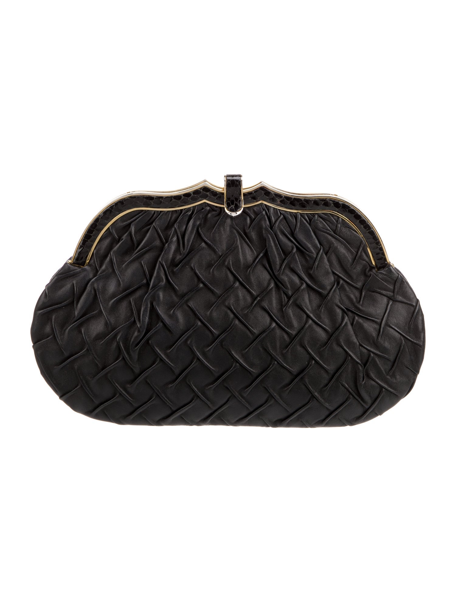 Judith Leiber Leather Shoulder Bag