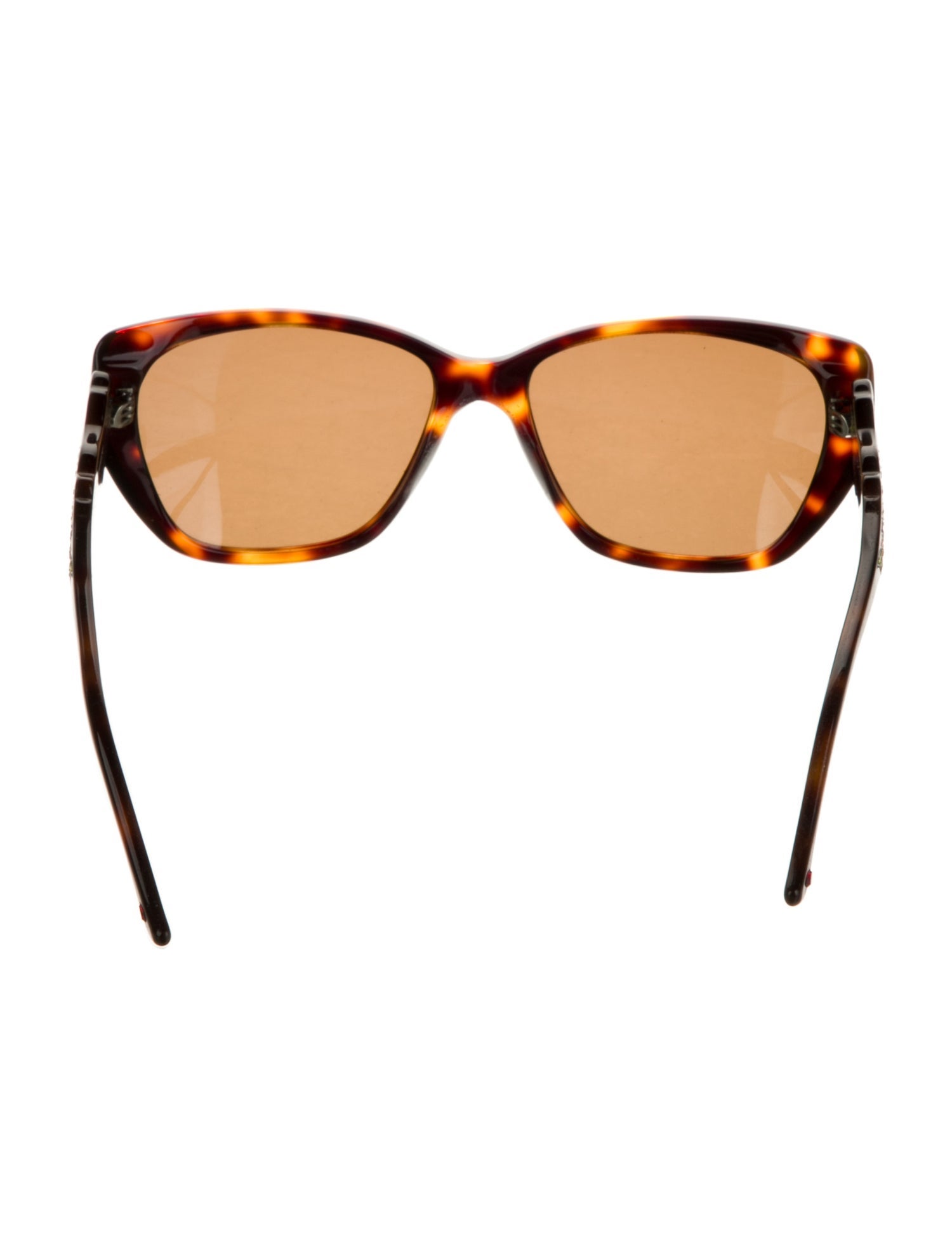 Judith Leiber Cat-Eye Tinted Sunglasses