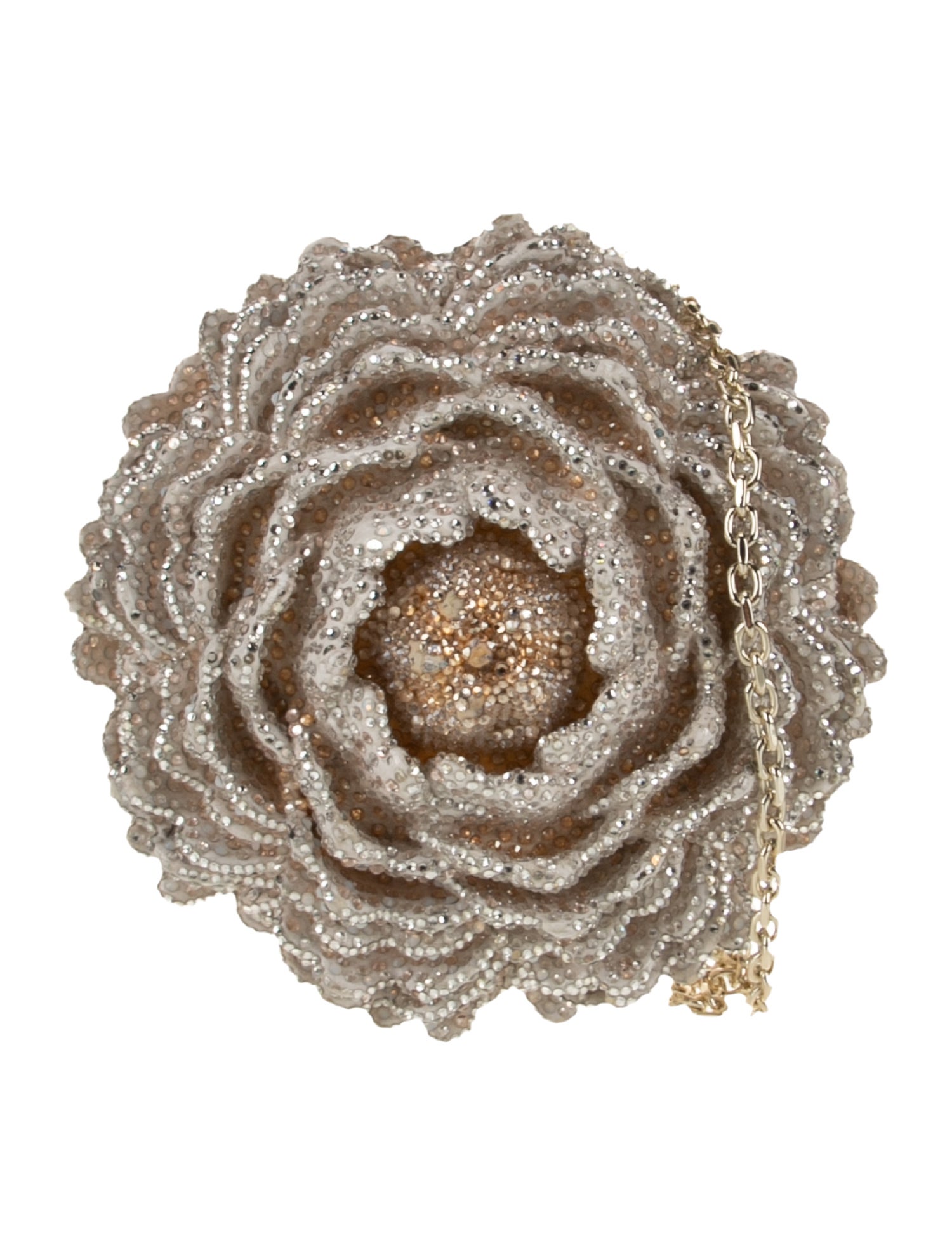 Judith Leiber Metal Minaudière