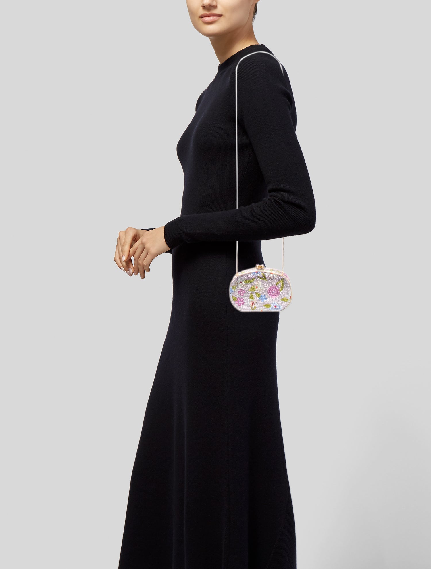 Judith Leiber Crystal Minaudière