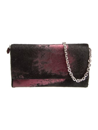 Judith Leiber Ponyhair Shoulder Bag