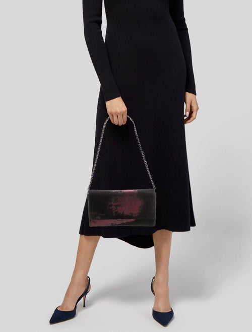 Judith Leiber Ponyhair Shoulder Bag