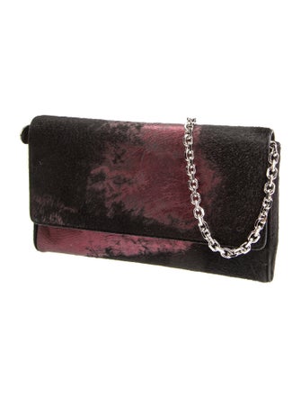 Judith Leiber Ponyhair Shoulder Bag