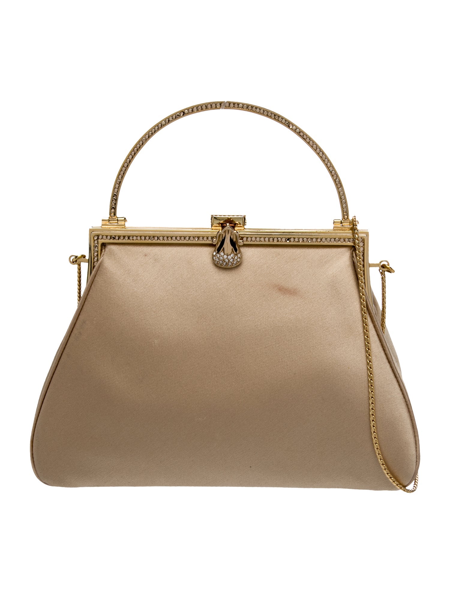 Judith Leiber Satin Evening Bag